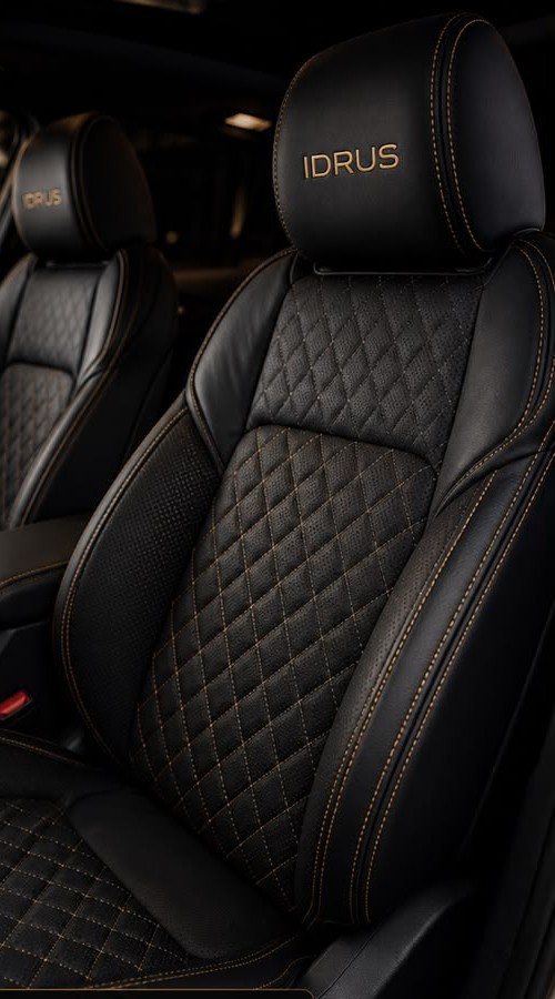 Перетянутые сиденья IDRUS Auto Atelier